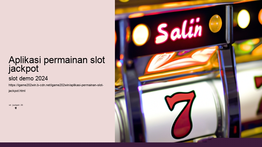aplikasi permainan slot jackpot