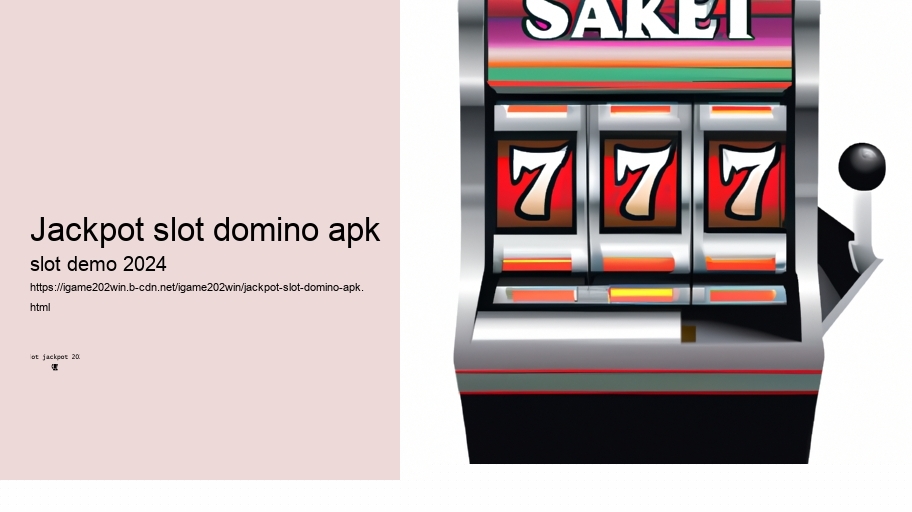 jackpot slot domino apk