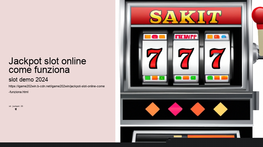 jackpot slot online come funziona